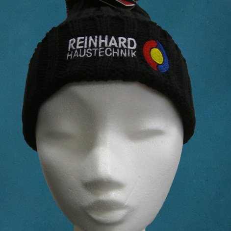 Stickerei auf M�tze