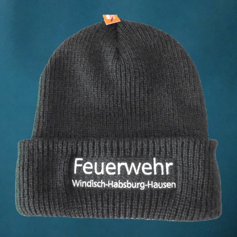 Stickerei auf M�tze