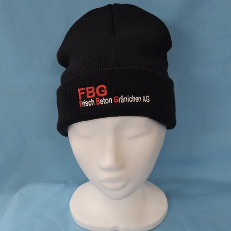 Stickerei auf M�tze