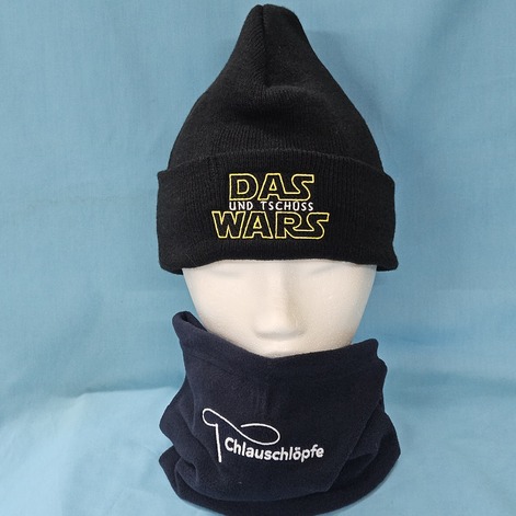 Stickerei auf M�tze